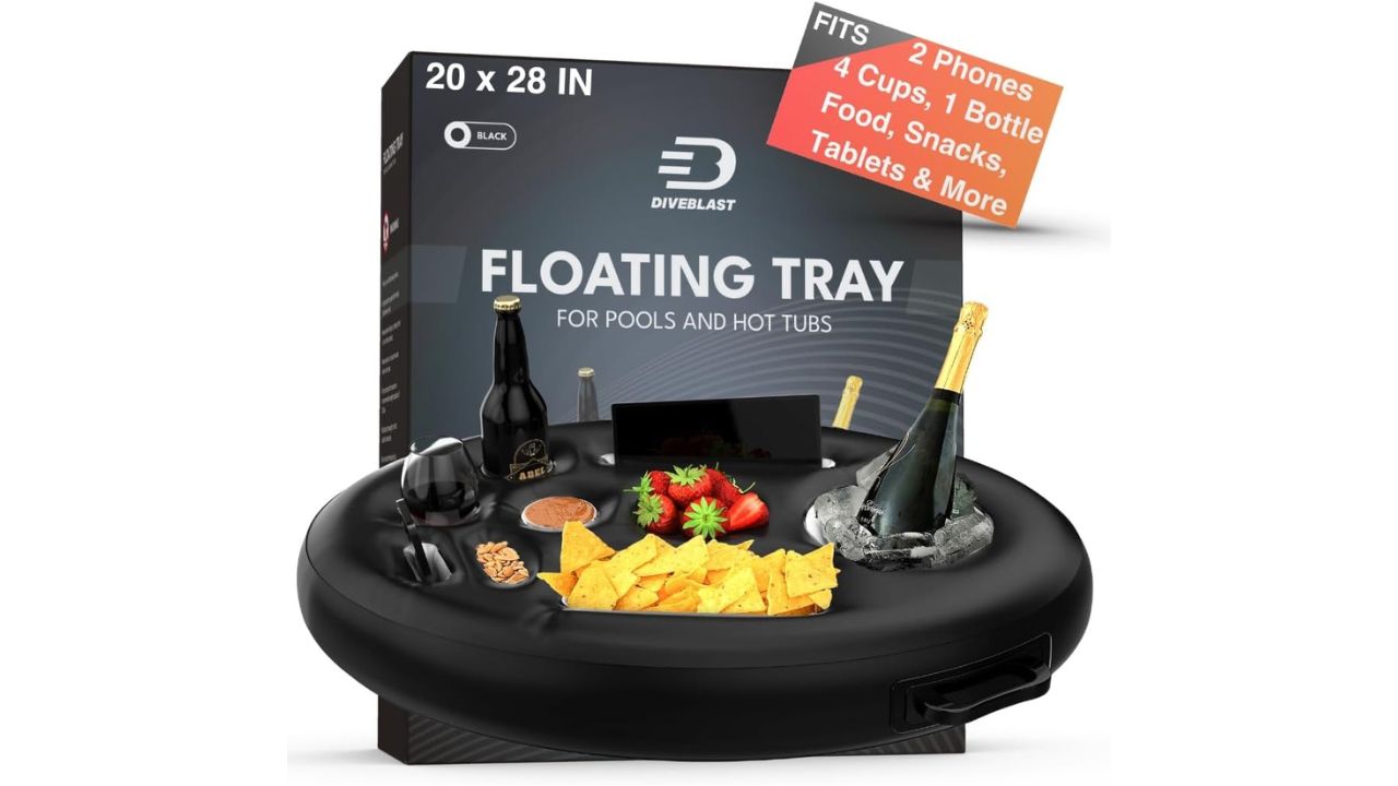 10-FLOATING POOL TRAY