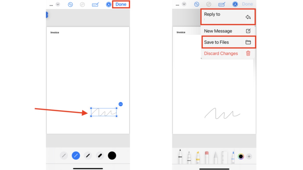 How to sign PDFs on iPhone