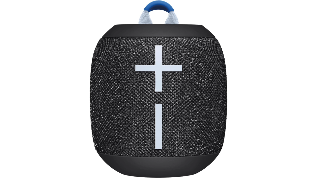 A stock photo from Amazon of the Ultimate Ears WONDERBOOM 3 on a white background.