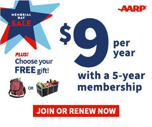 AARP Memorial Day Sale