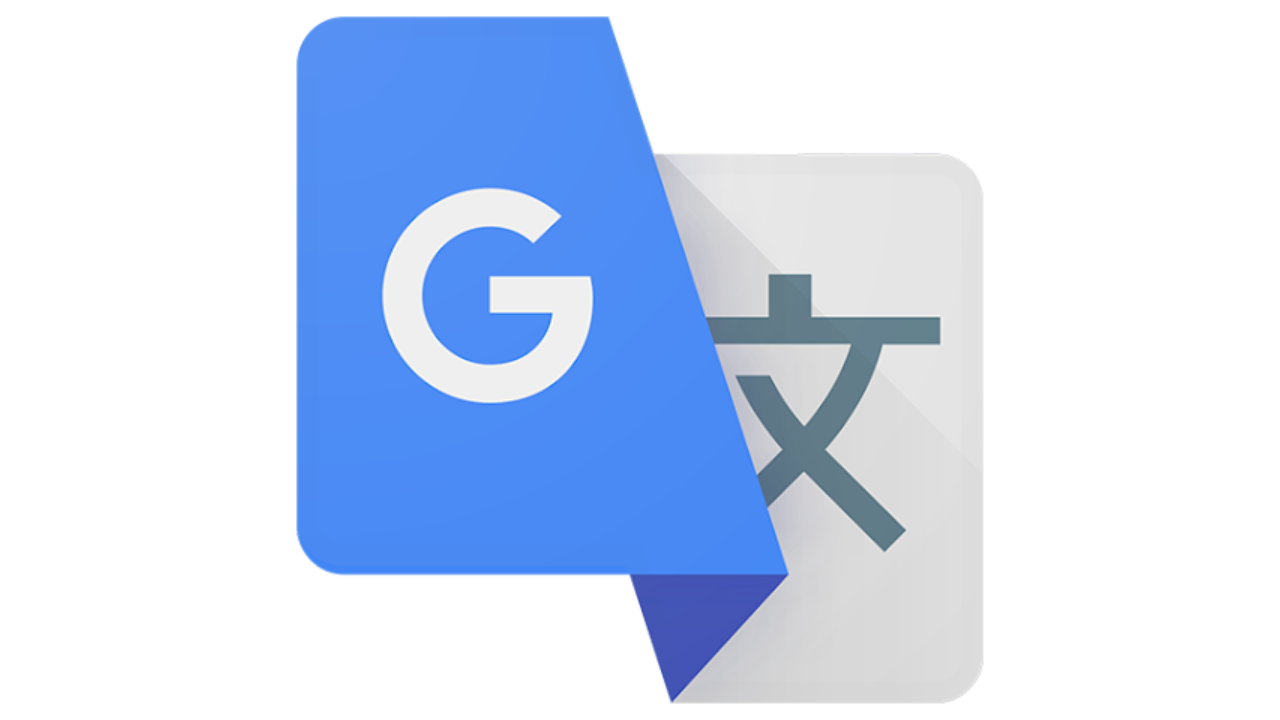 A photo of the Google Translate logo as it appears in the Google Play Store. 