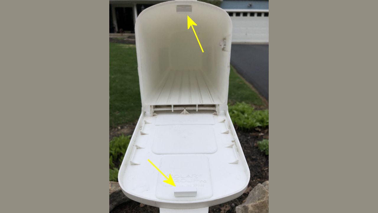 image of sensor on mailbox 