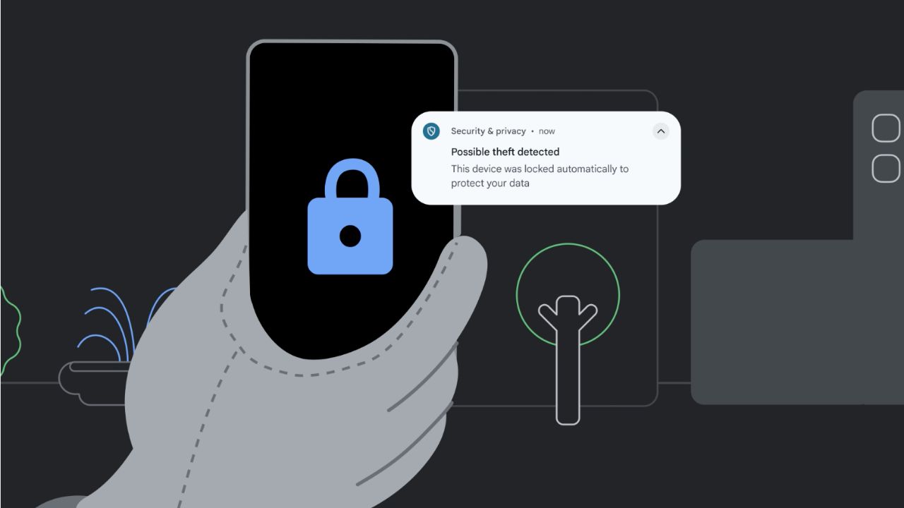 Image of Theft Detection Lock on Android 