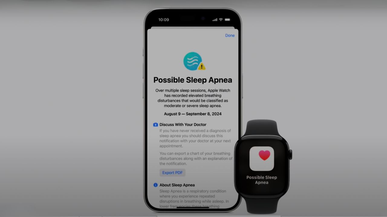 Apple Watch and Health app 