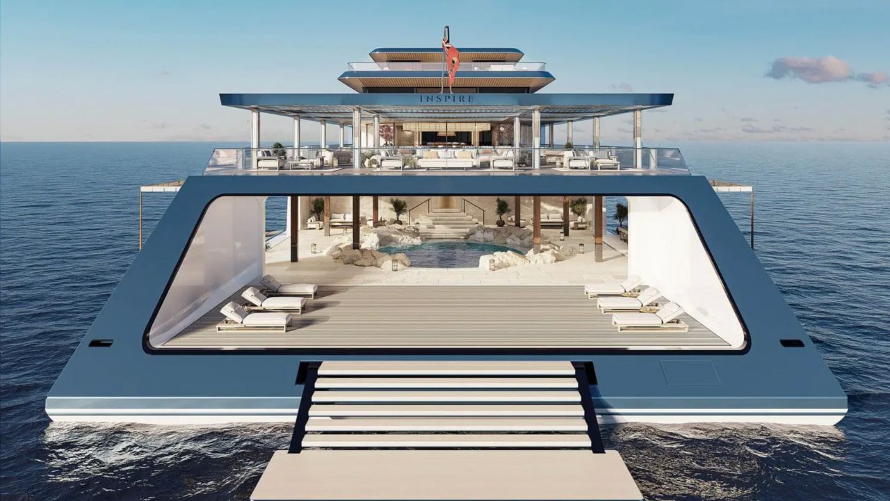 Image of Inspire gigayacht concept 