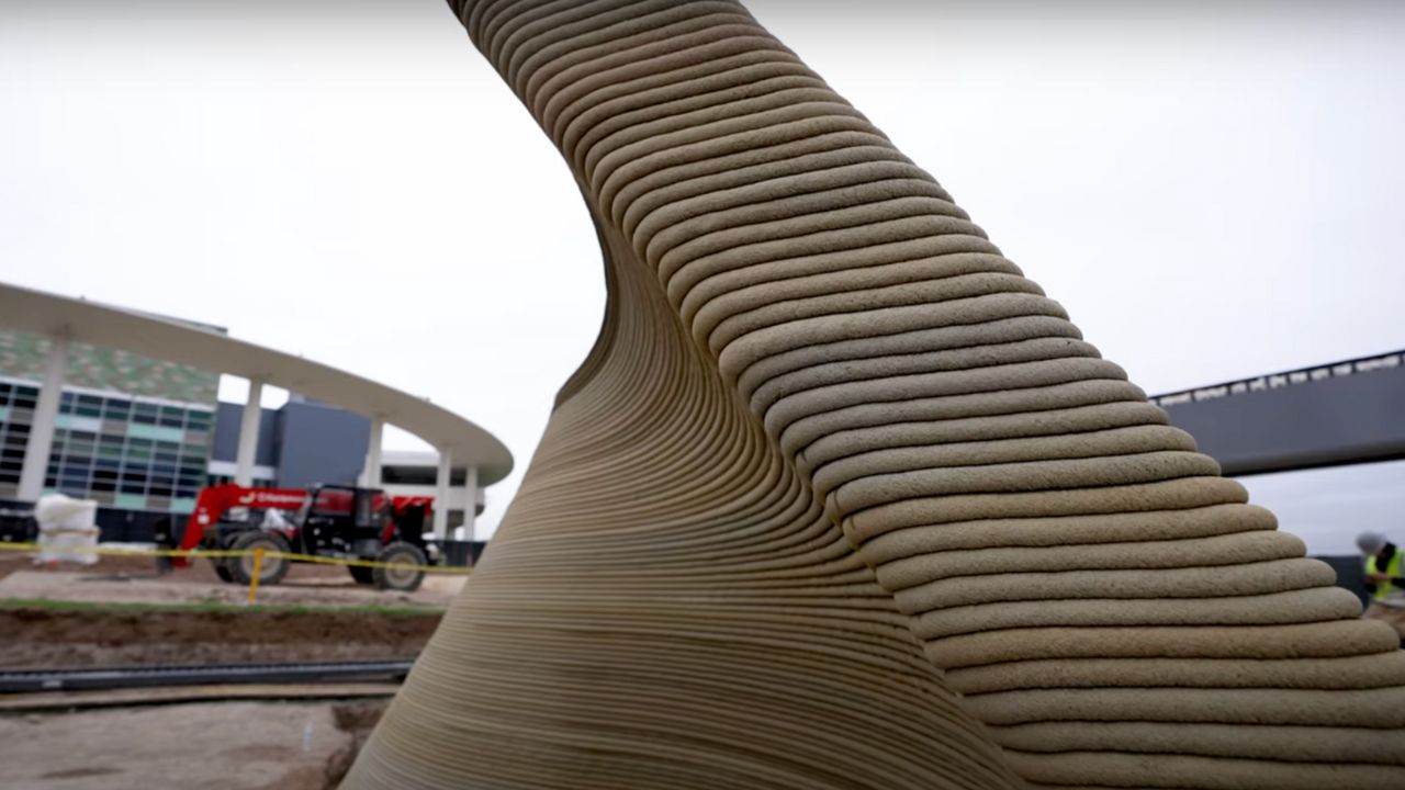 Image of 3D printed hotel in Texas 