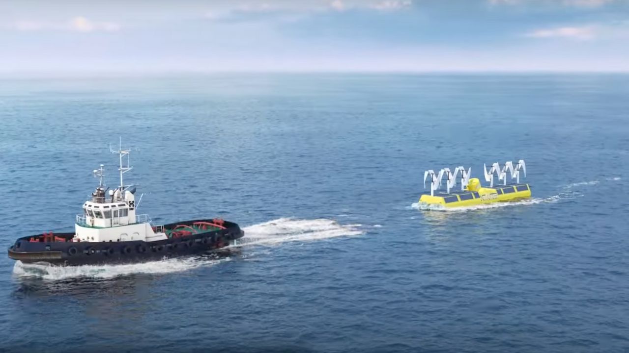 Image of floating energy platform 