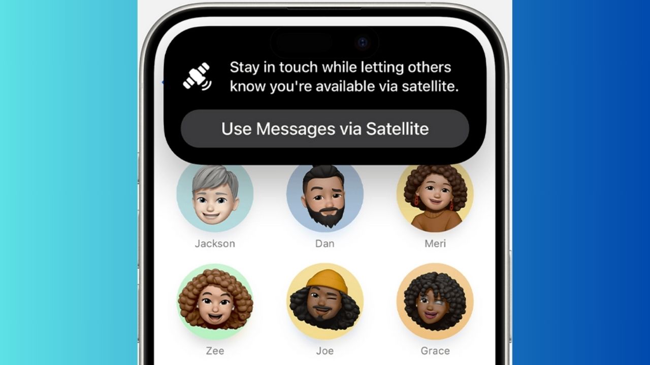 Satellite Messaging in iOS 18 via iPhone 