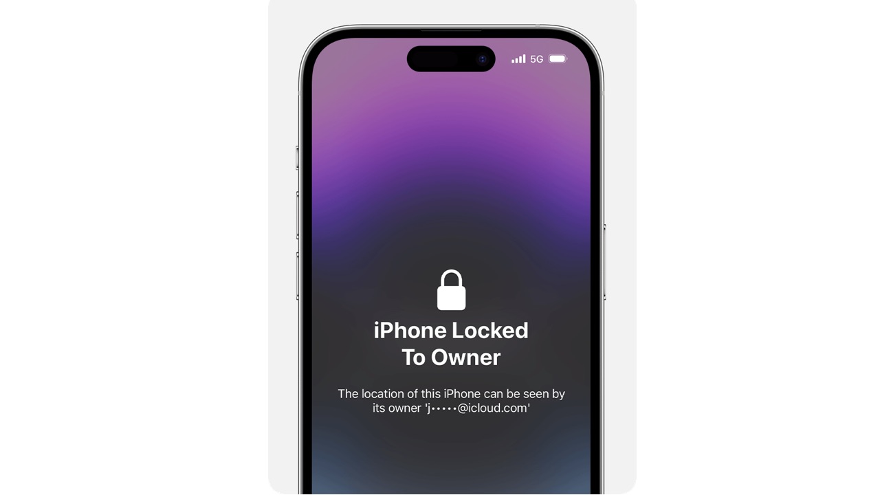 Activation Lock feature on iPhone