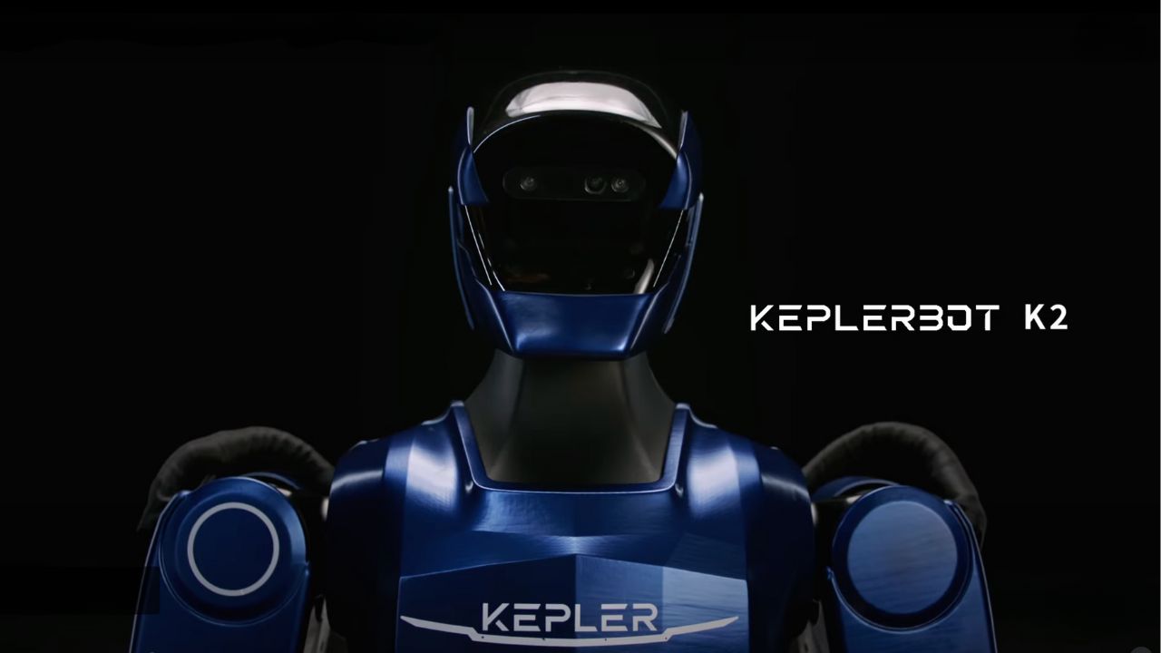 Image of Kepler Forerunner K2 humanoid robot 