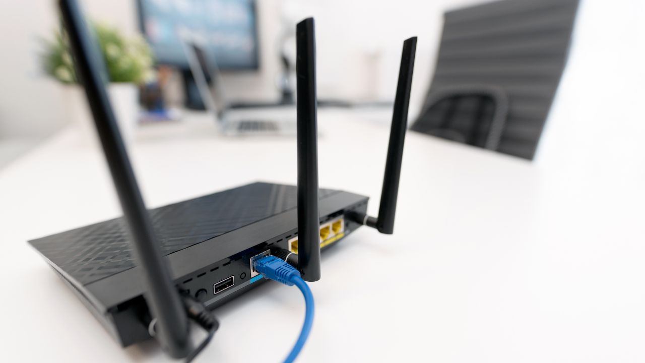 A Wi-Fi router