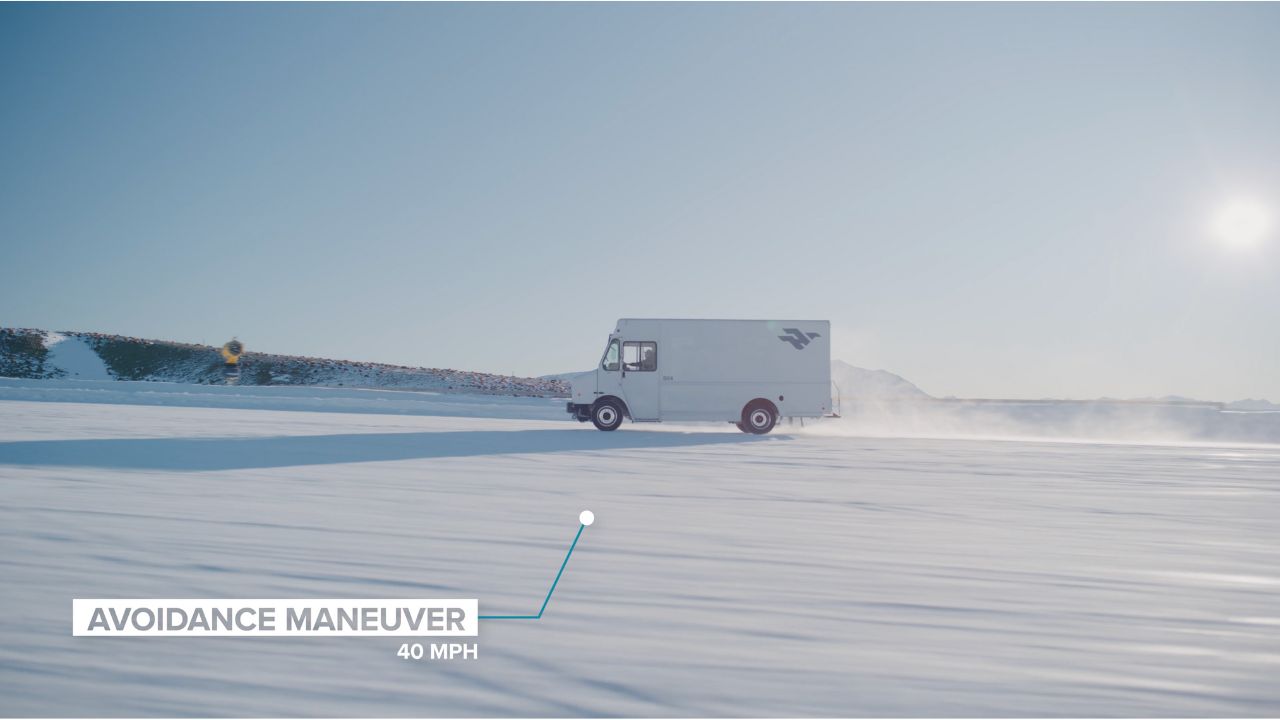 Harbinger delivery truck being tested in New Zealand 