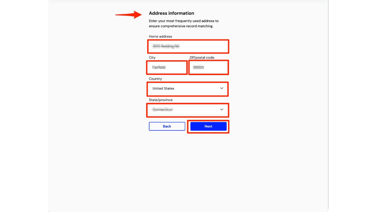 Steps to set up Incogni 