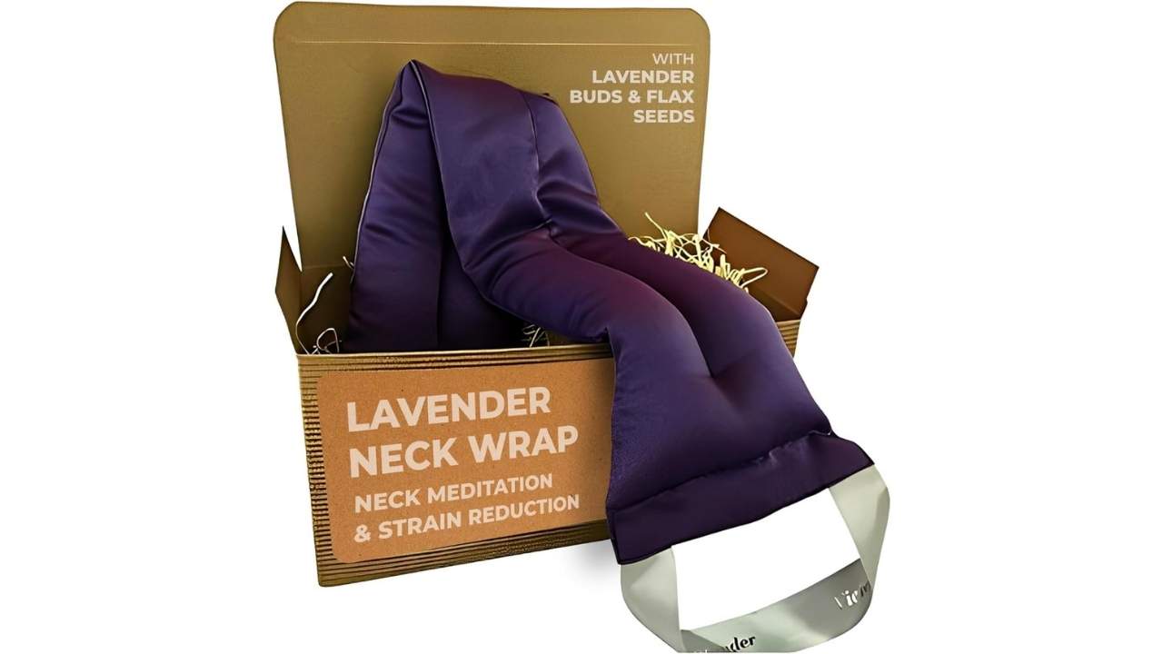 Victoria's Lavender Microwavable Neck Heating Pad