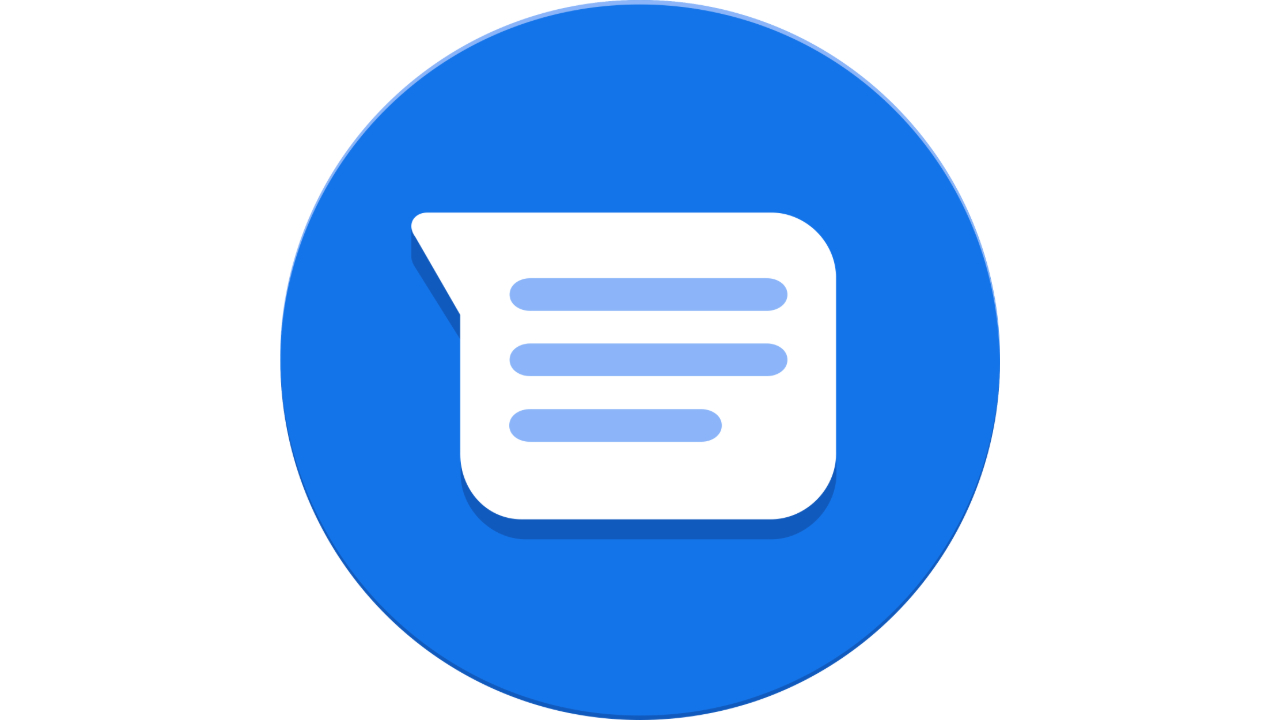 A photo of the Google Messages app icon.