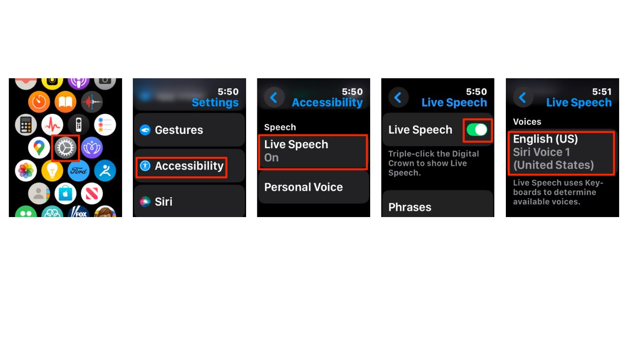 Steps to set up Personal Voice feature on Apple Watch 