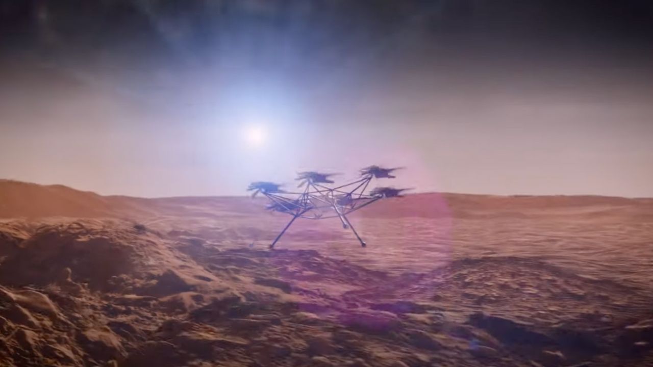 NASA's Martian helicopter prototype 