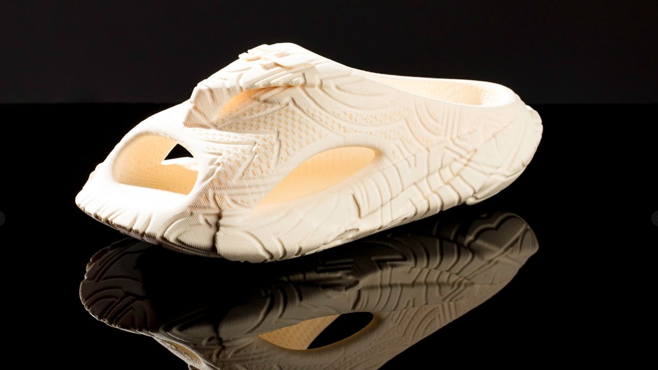 Syntilay, the world's first entirely AI-designed and 3D-printed shoe