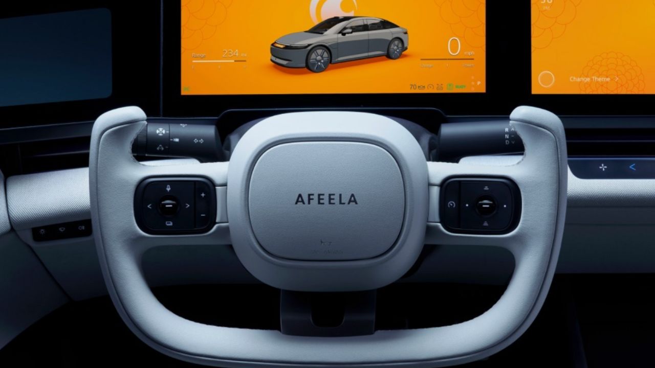 Interior of Afeela 1