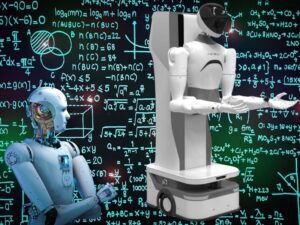 Humanoid robots learning from one another