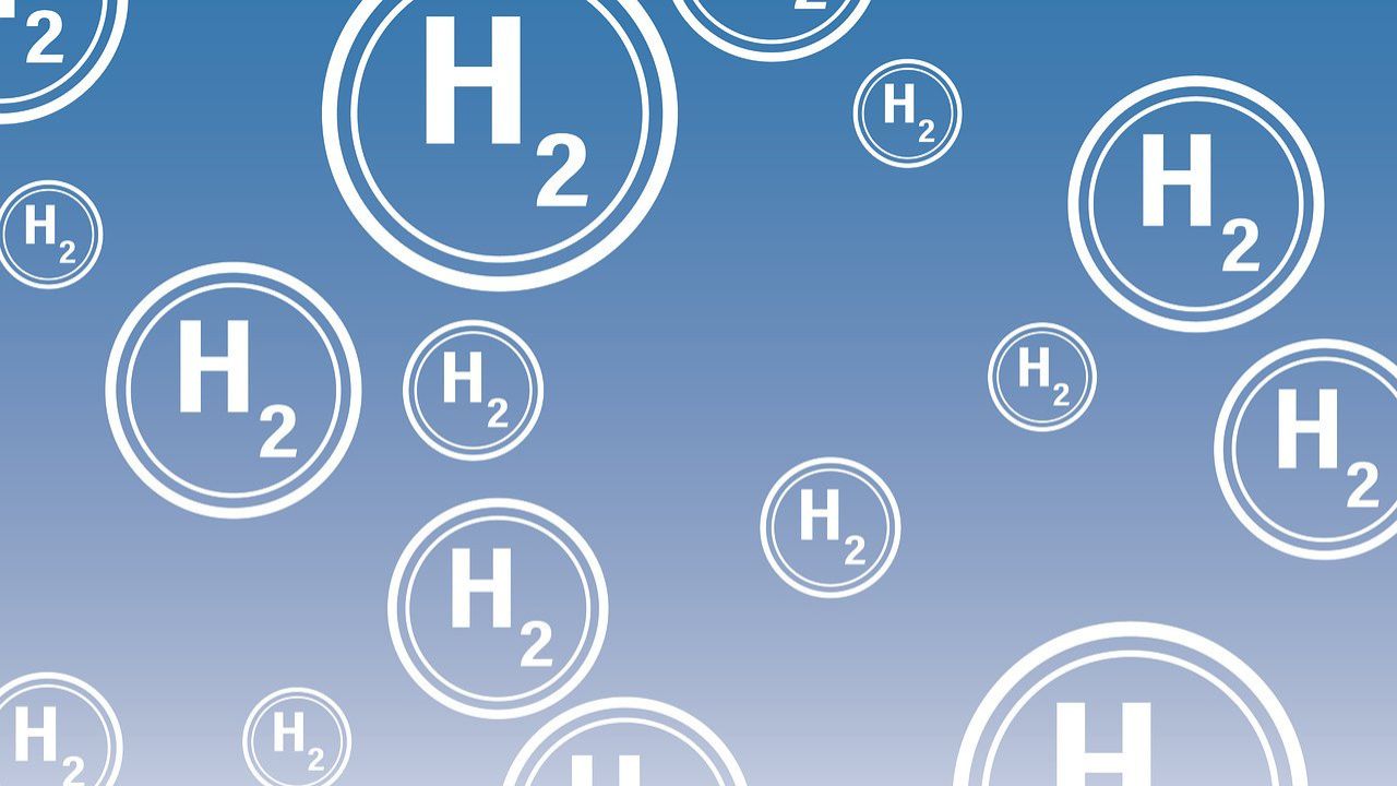 Illustration of hydrogen 