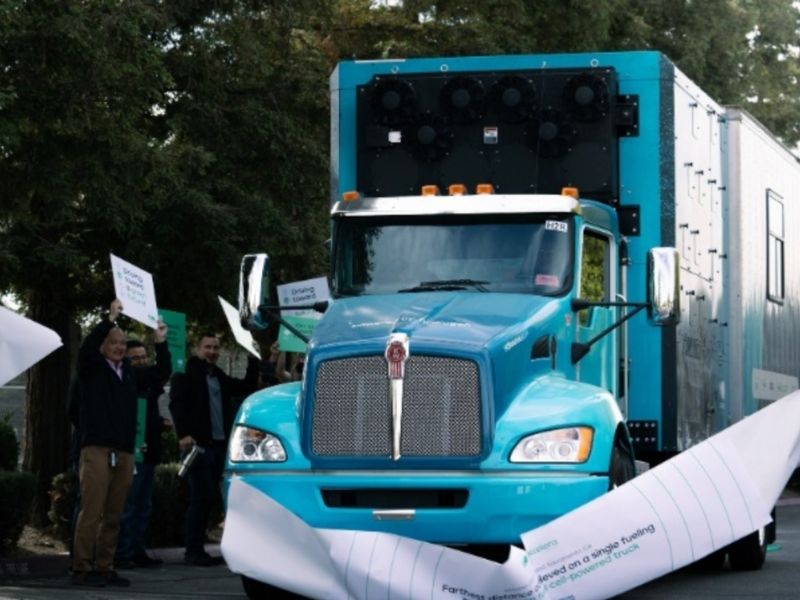 Revolutionizing Emergency Response: Hydrogen-Powered Truck Breaks Guinness World Record