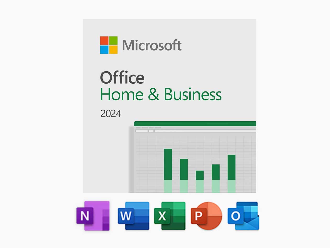 Microsoft Office 2024 Home & Business for Mac or PC Lifetime License: ONE-TIME LICENSE