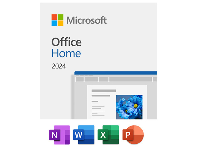 Microsoft Office 2024 Home for Mac or PC: ONE-TIME PURCHASE