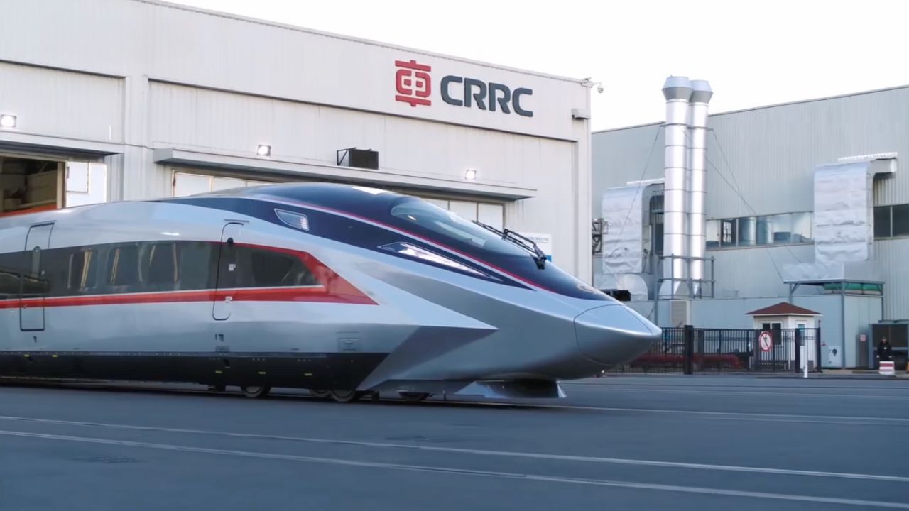 CR450 bullet train prototype