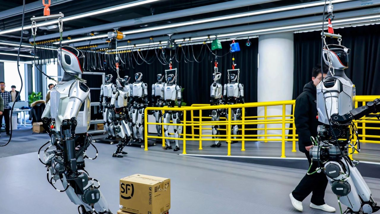 Humanoid Robot Kylin Training Ground