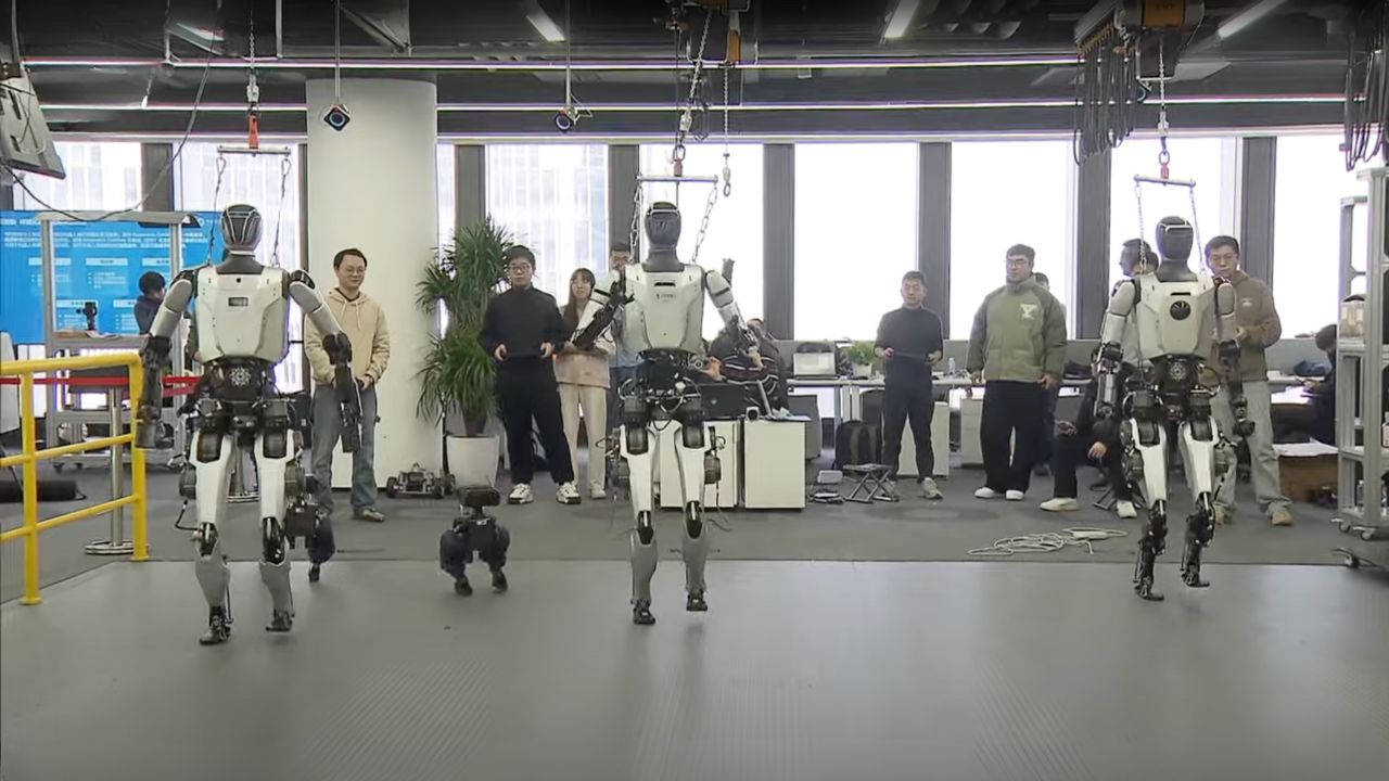 Humanoid Robot Kylin Training Ground