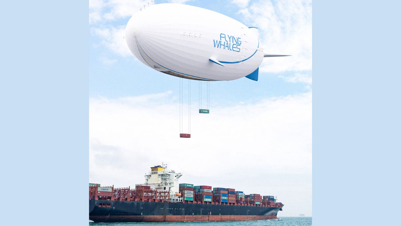 Image of Flying Whales airship 