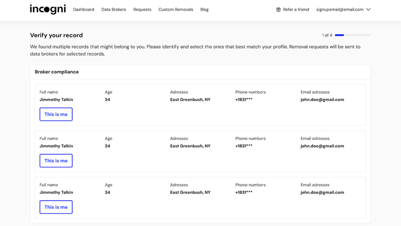 Incogni-verify-your-record