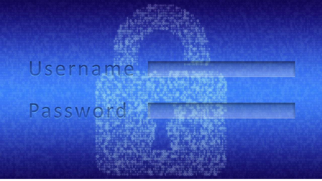 Username and Password on tablet 