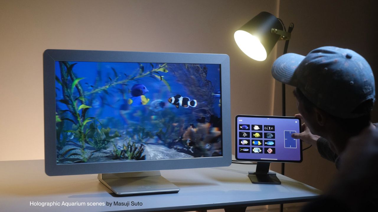 New 27-inch light-field display