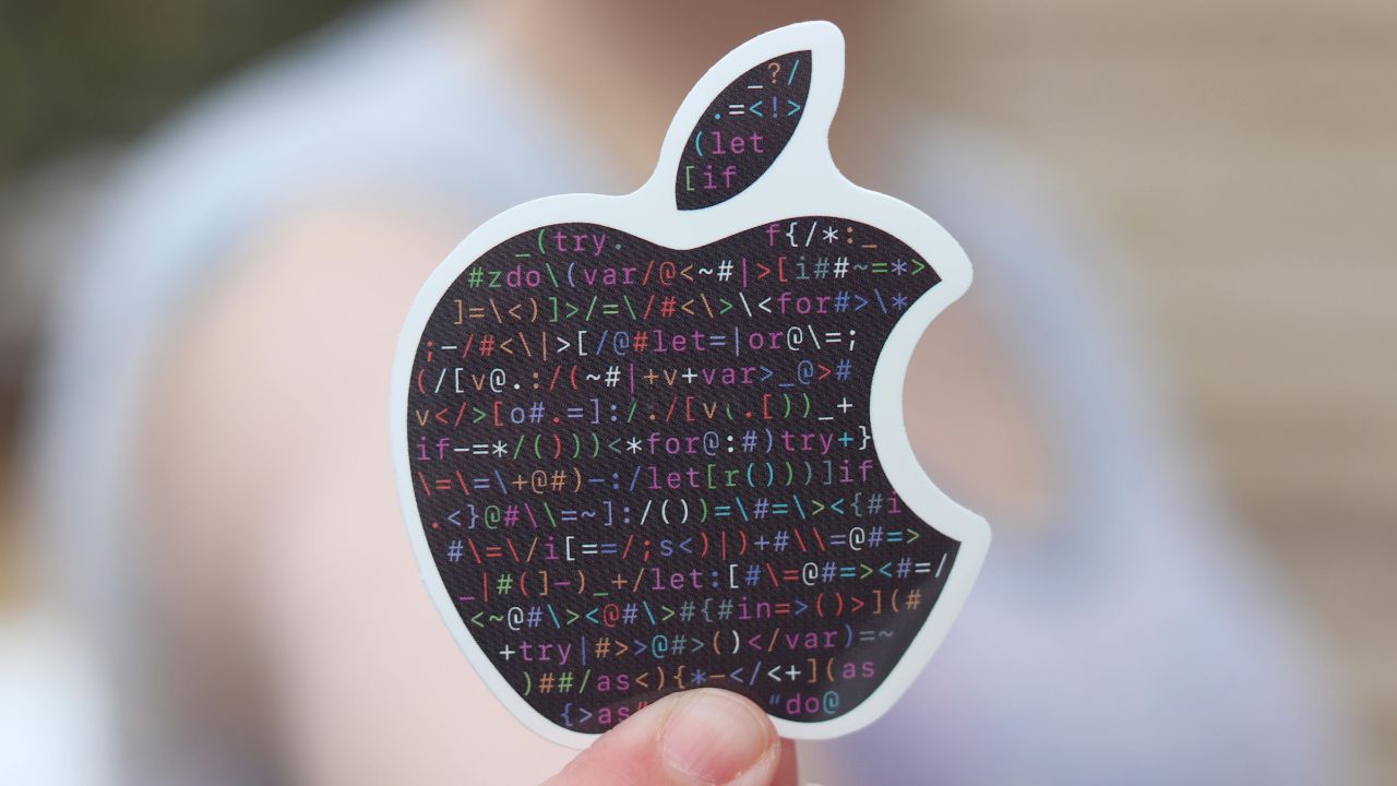 Illustration of the Apple logo 