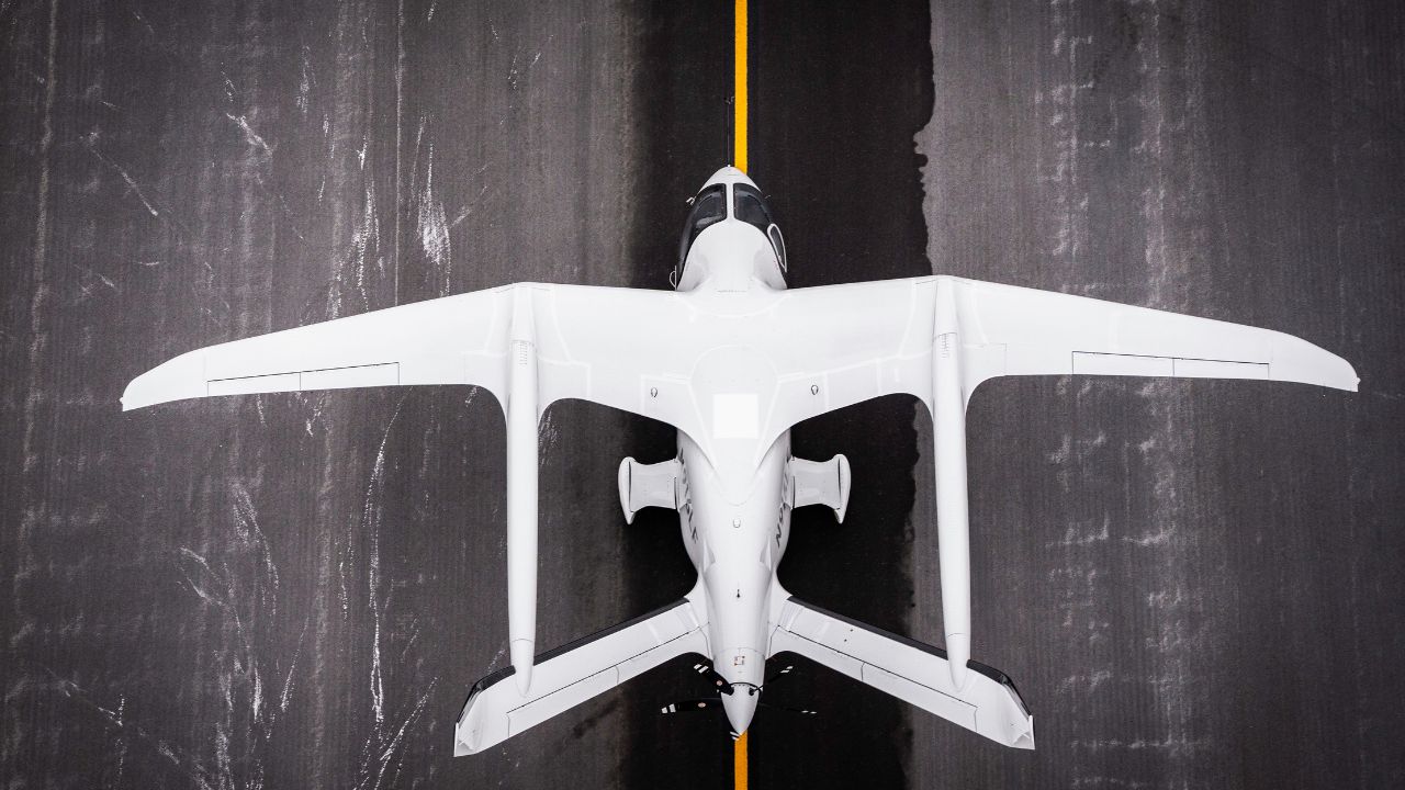 Passenger-carrying electric airplane