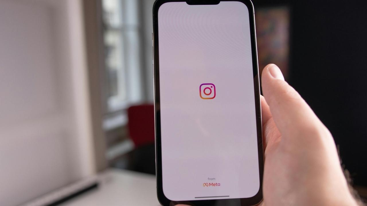 Instagram app on a smartphone 