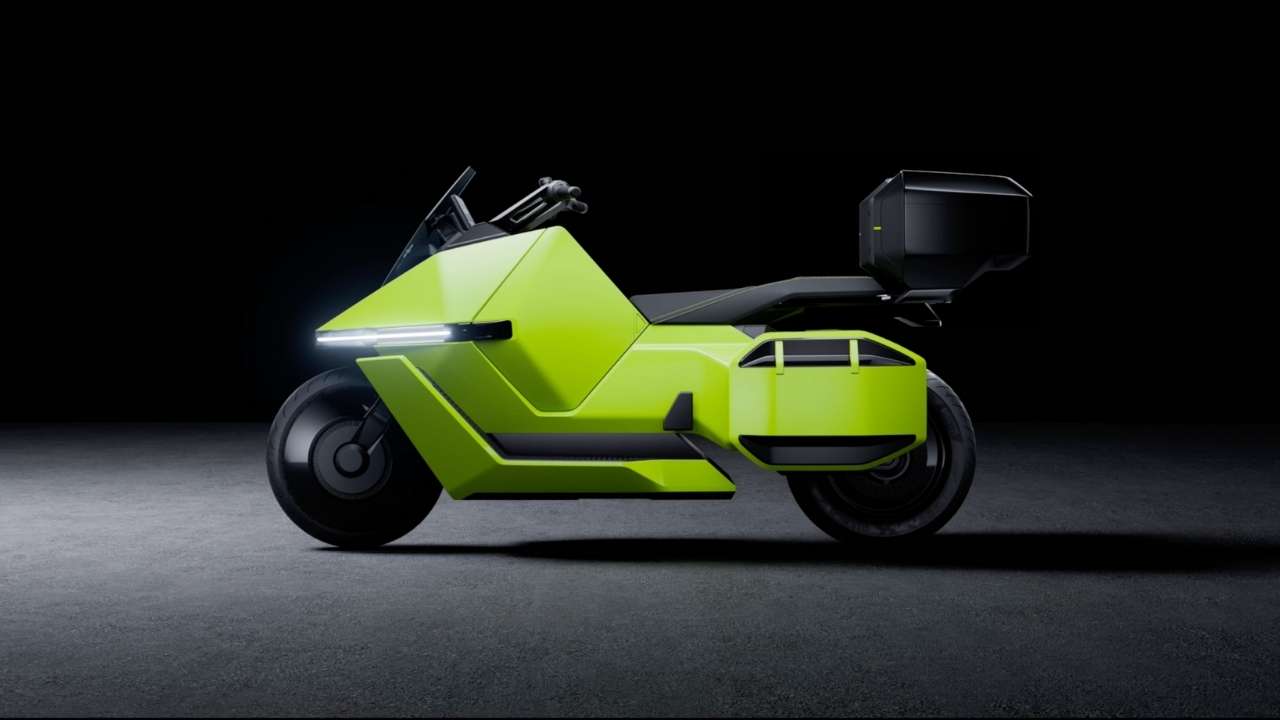 Omo X self-driving scooter 