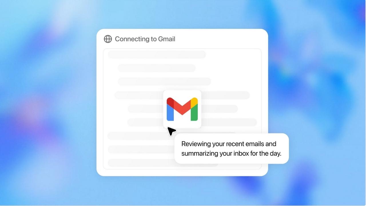 ChatGPT Agent reviewing your recent emails and summarizing your inbox for the day 