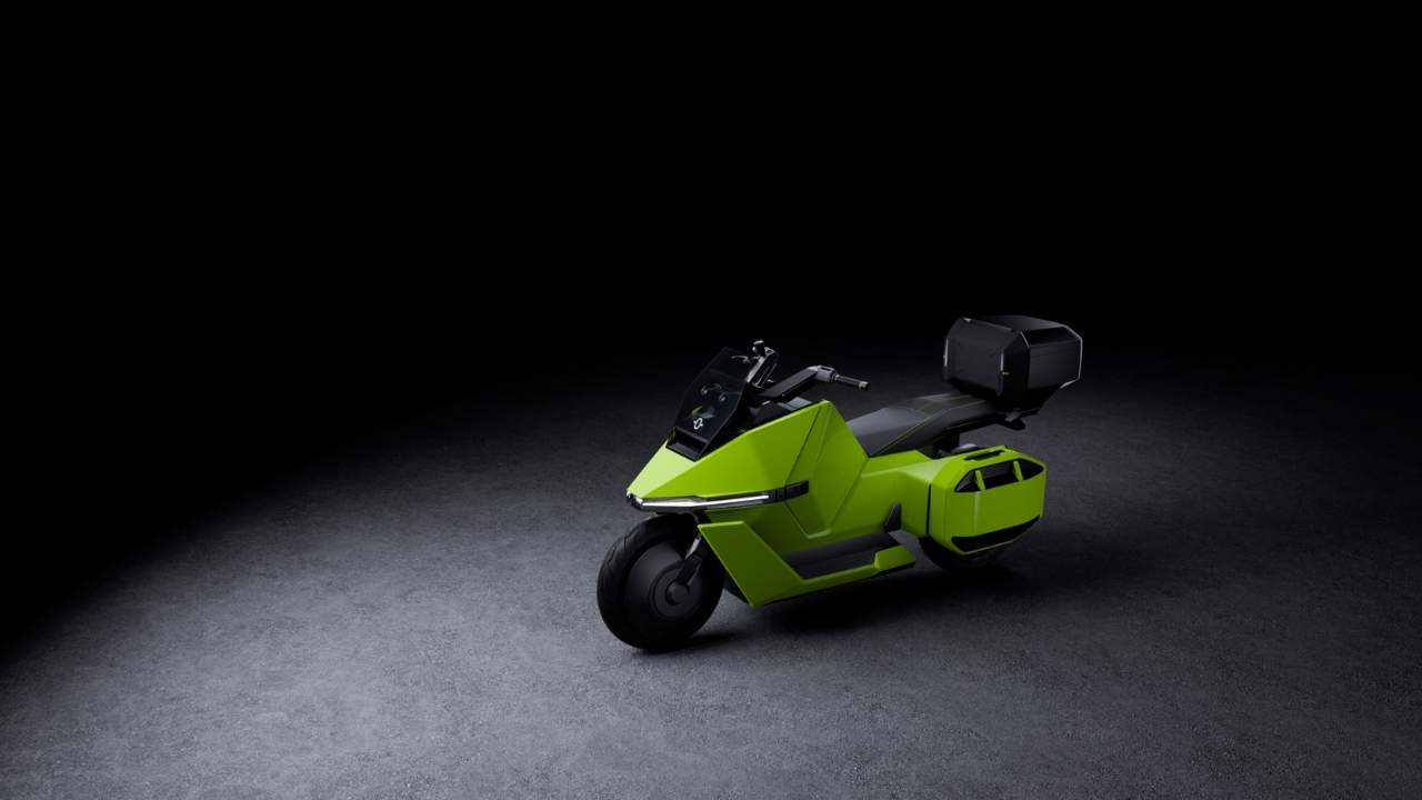 Omo X self-driving scooter 