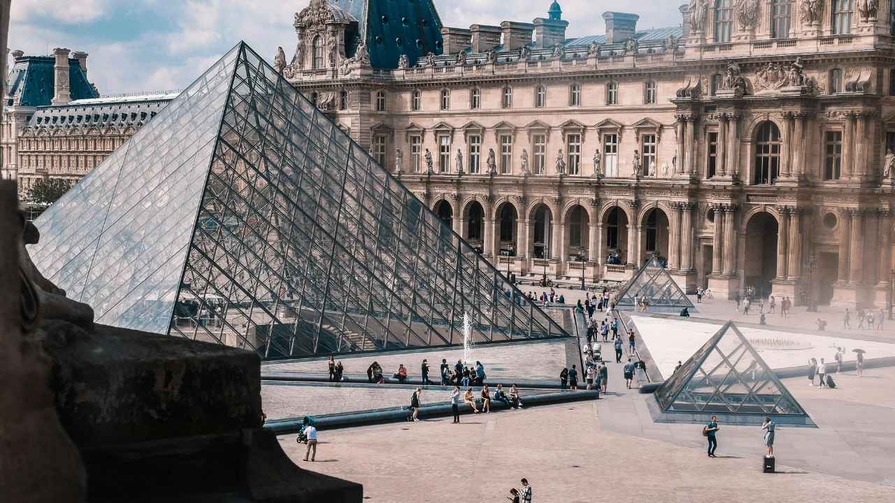Louvre in Paris, France