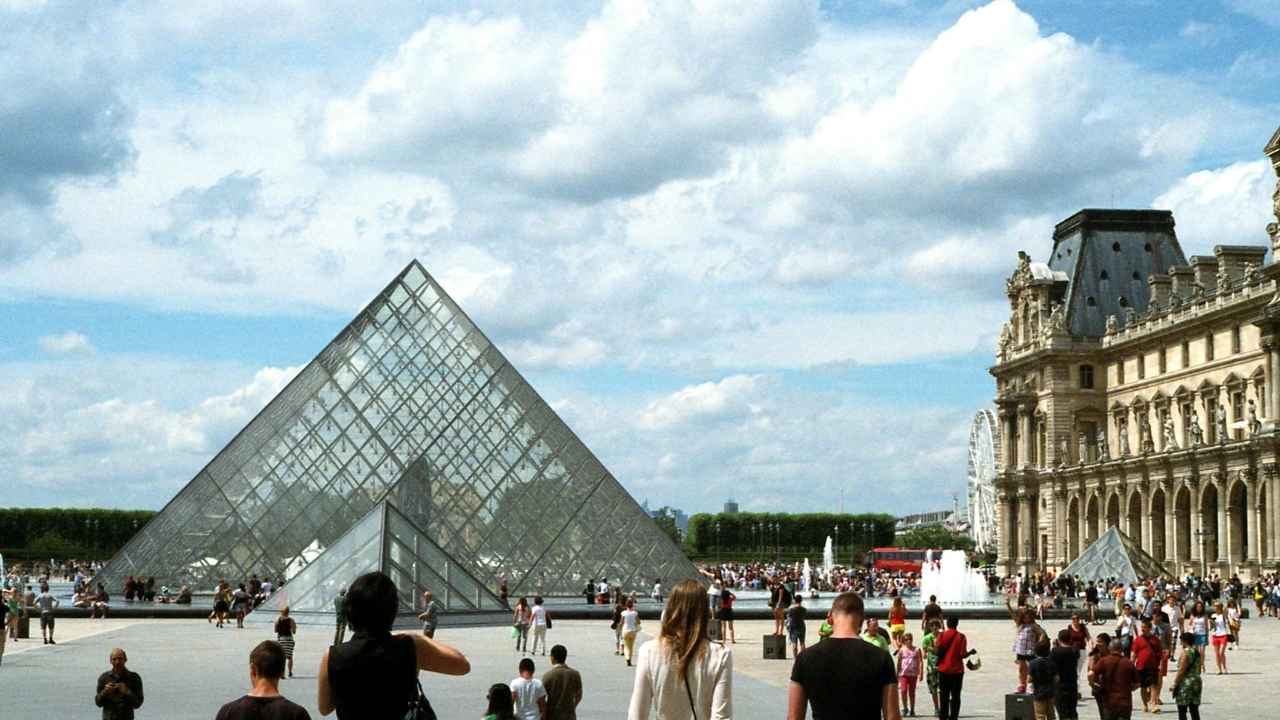 Louvre in Paris, France