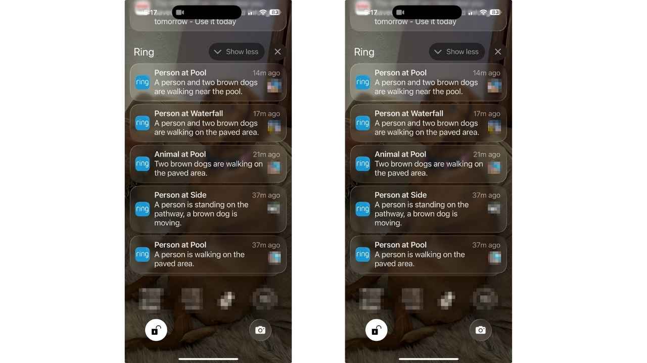 Ring recently introduced Video Descriptions, a generative AI feature that summarizes motion activity in plain text.