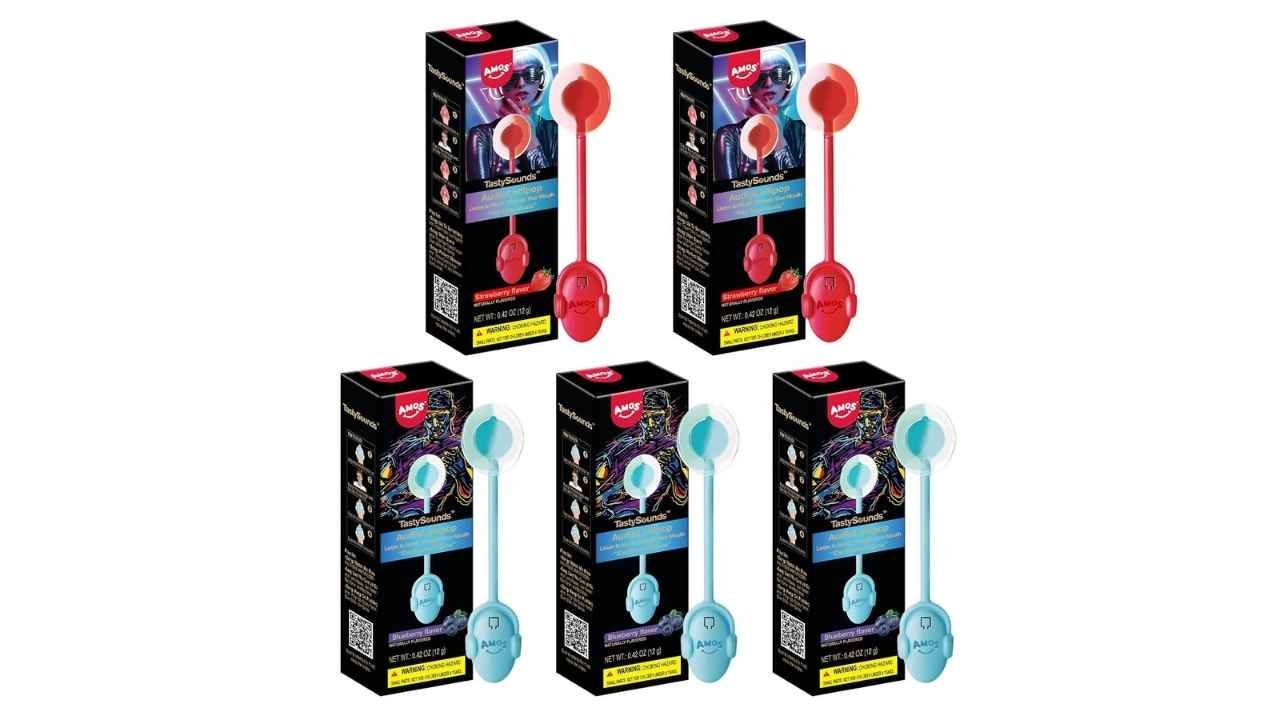 Amos TastySounds Audio Music Lollipops
