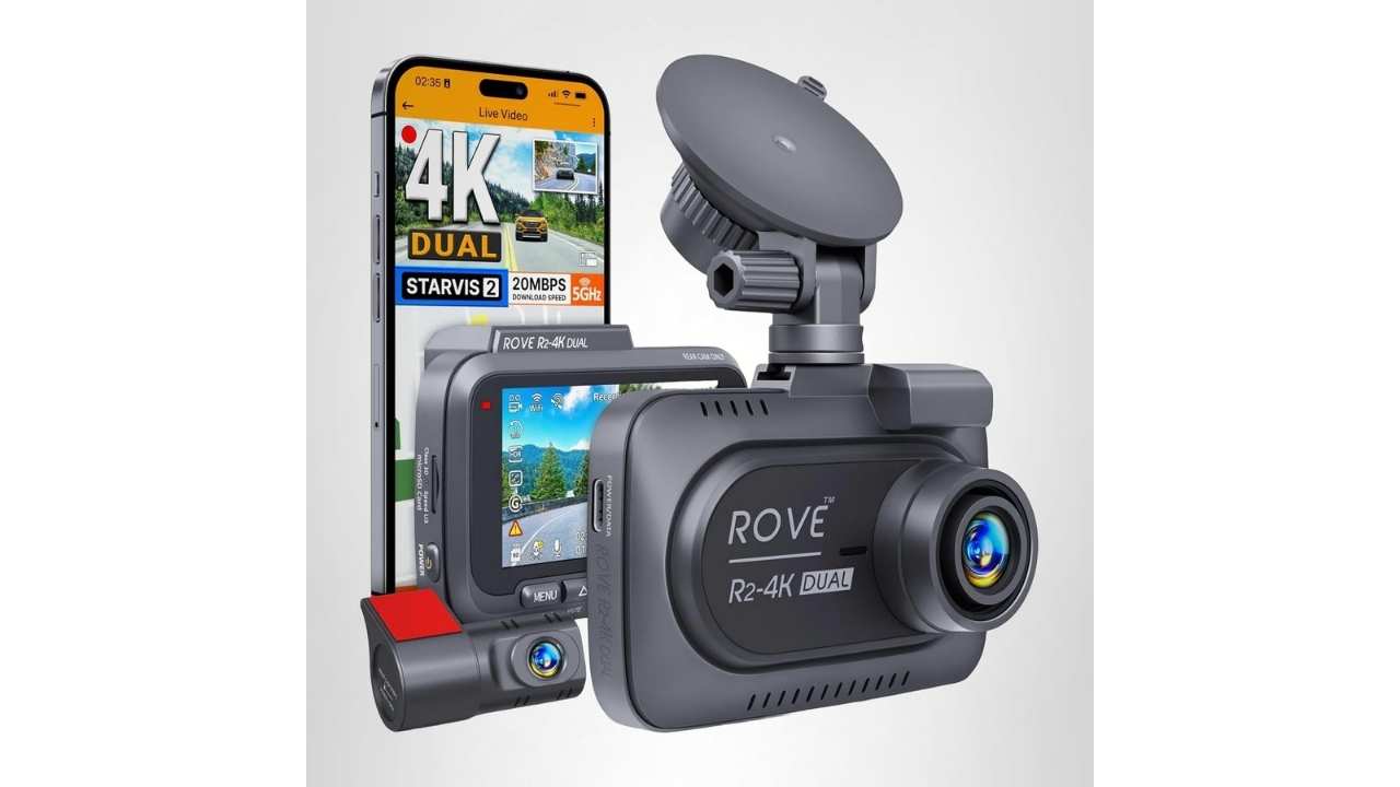 ROVE R2-4K DUAL Dash Cam
