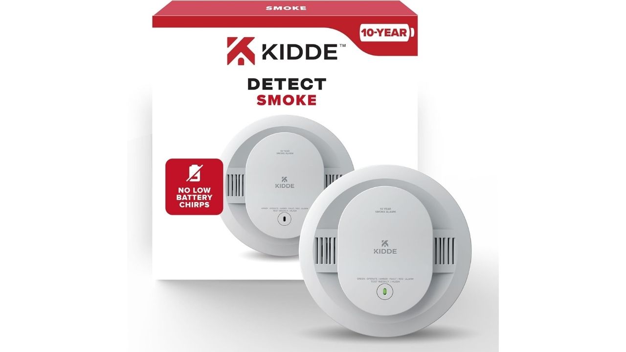 Kidde Smoke Detector (10-Year Battery Powered)