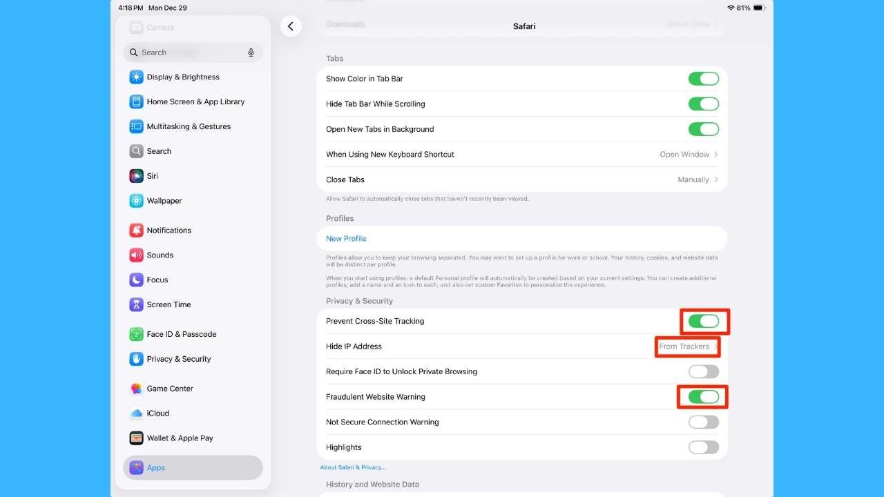Steps to install apps carefully and review permissions