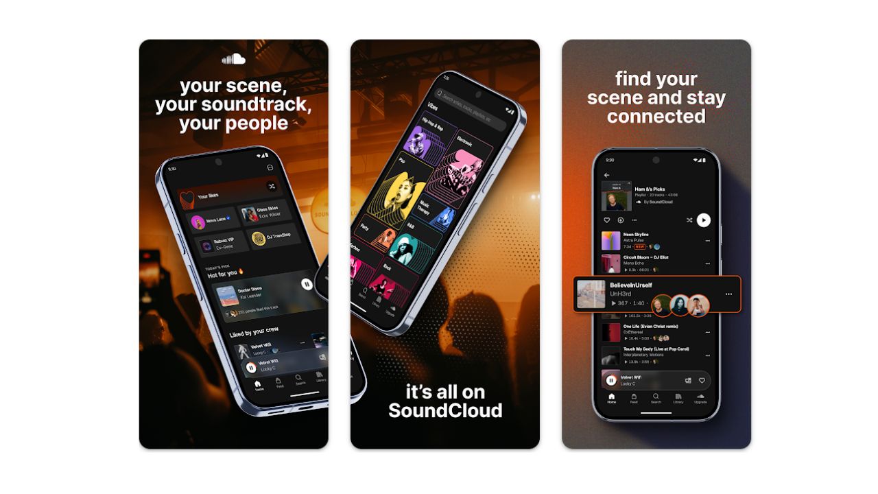 SoundCloud app 