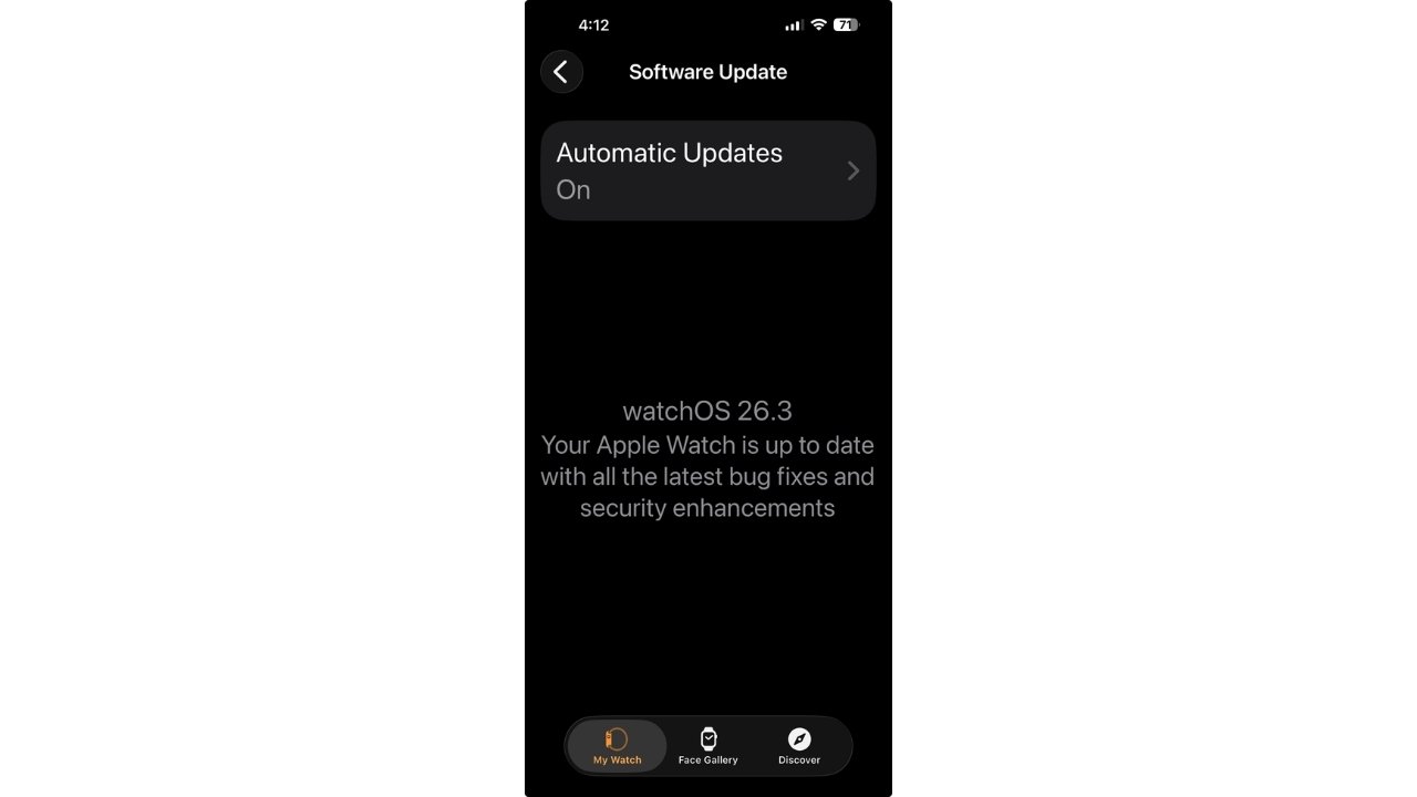 Your Apple Watch also receives critical security fixes, so keep it on the charger and update it just like your iPhone.